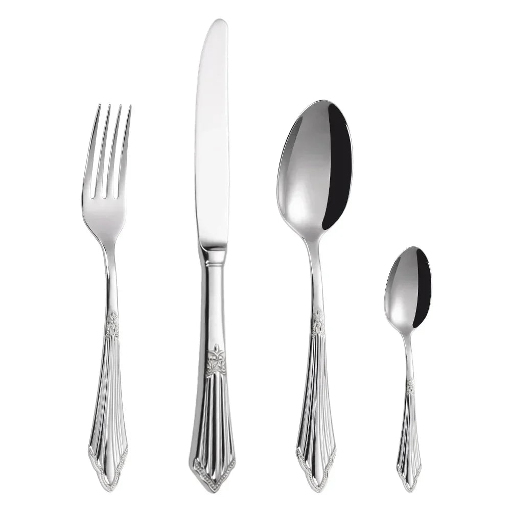 Vivolux | LuxSpoon | Elegantes Besteckset im goldenen Design