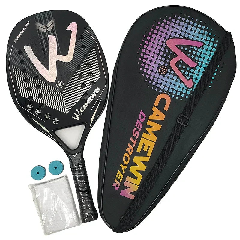 Vivolux | ProCarbo Grip – Beach-Tennisschläger aus 3K Carbon