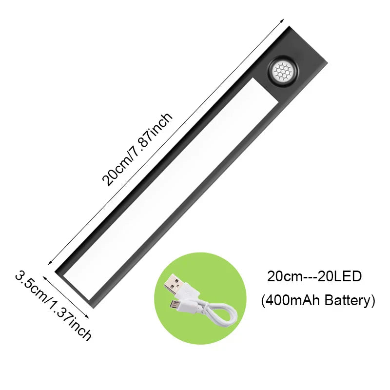 Vivolux | USB wiederaufladbare Bewegungsmelderlampe