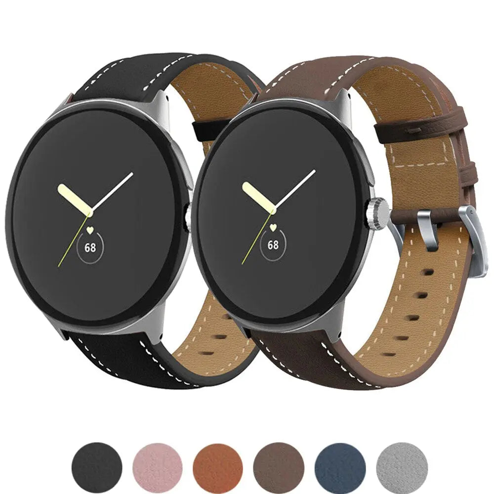 Vivolux | Premium Synthetik Lederarmband für Pixel Watch | Pixel Watch 2