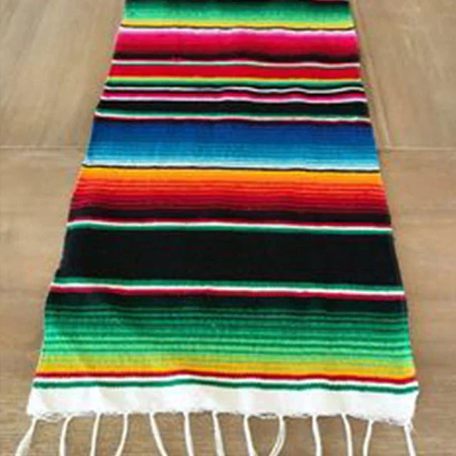 Vivolux | Buntes mexikanisches Serape-Decke