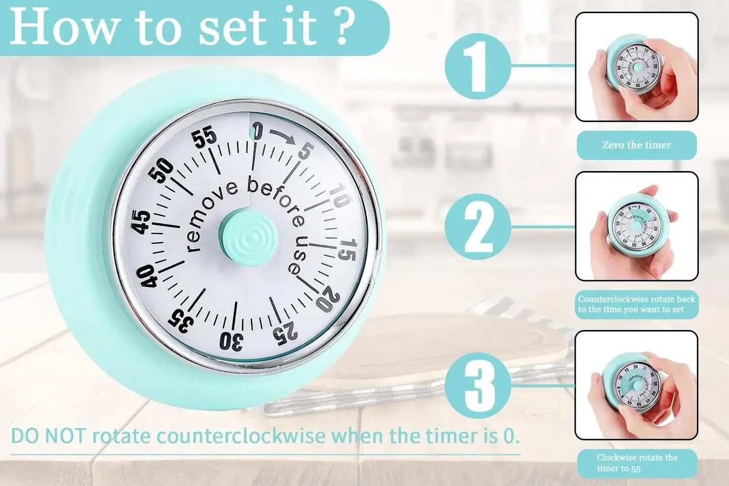 Vivolux | Magnetischer Küchentimer