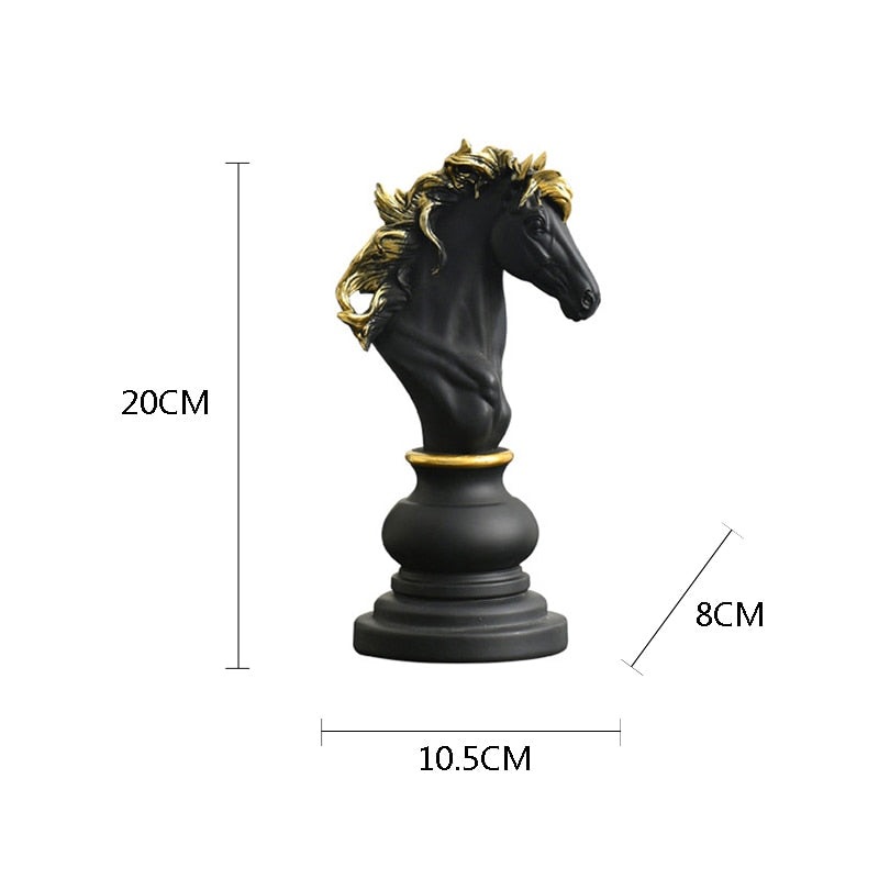 Vivolux | Schachfigur - GrandCheck - Wohnkultur - Handgemachte Eleganz