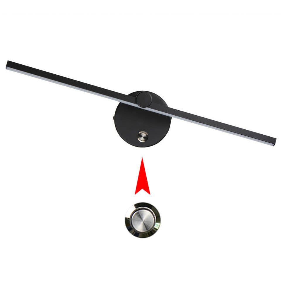 Vivolux | Nordic Minimalist Aluminium Lange Bar Schalter LED Spiegel Wandleuchte Lampe
