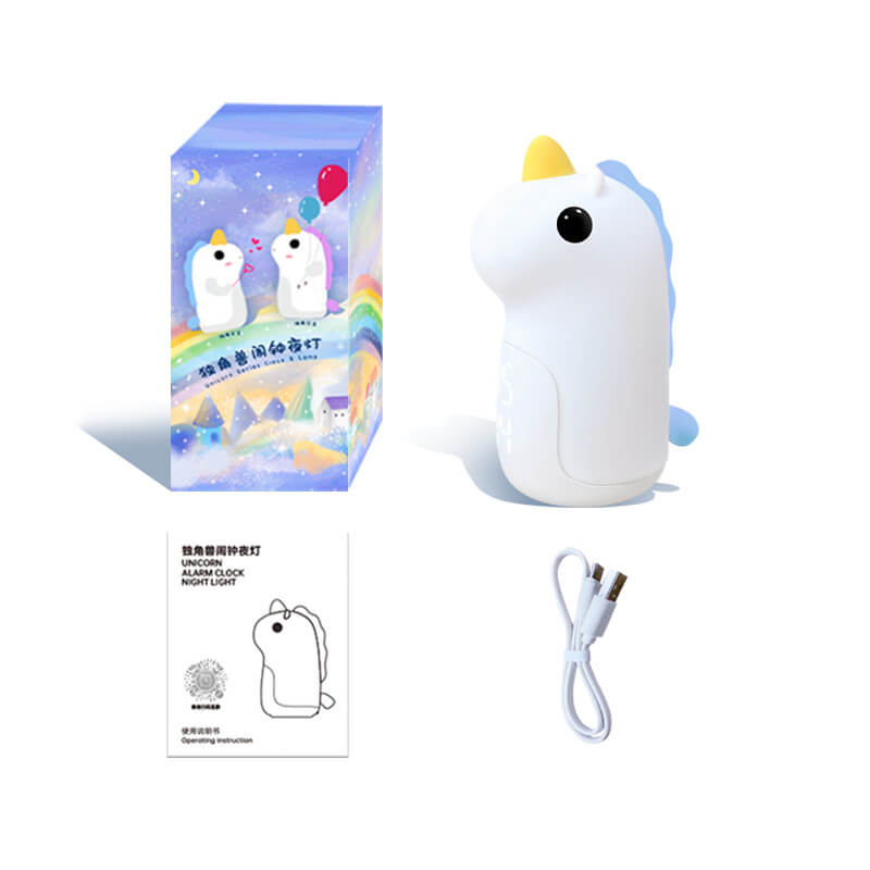 Vivolux | Unilora DreamLight Wecker | Einhorn Design | Timer & LED Nachtlicht | Kinderzimmer-Deko
