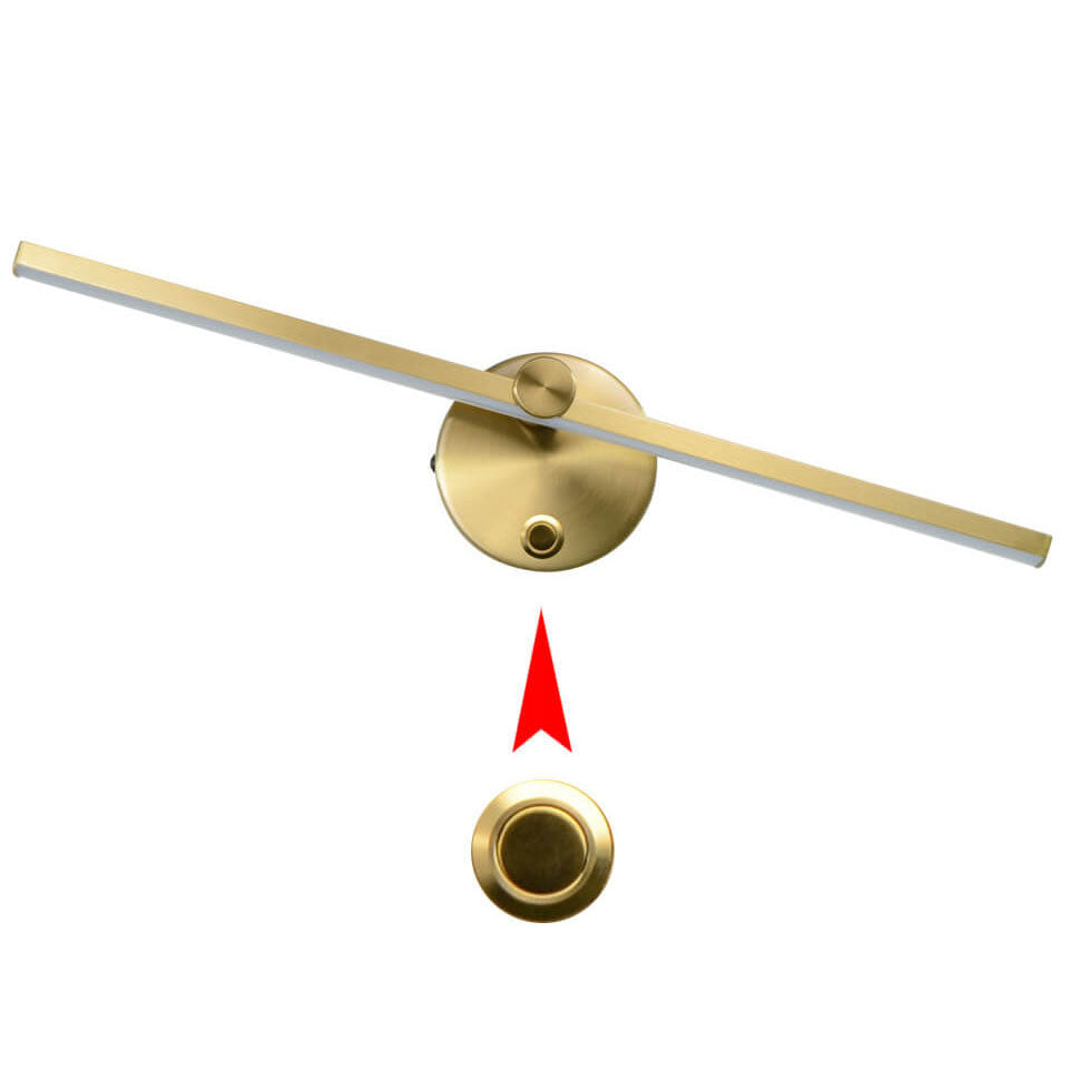 Vivolux | Nordic Minimalist Aluminium Lange Bar Schalter LED Spiegel Wandleuchte Lampe