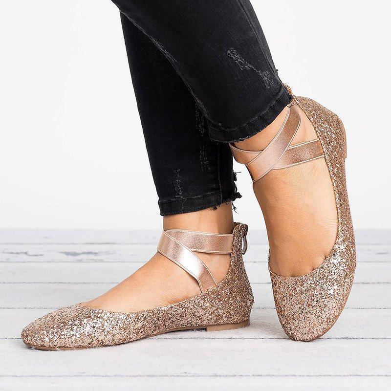Vivolux | Frauen Pu Nubuck Flache Freizeit Ballerina Schuhe