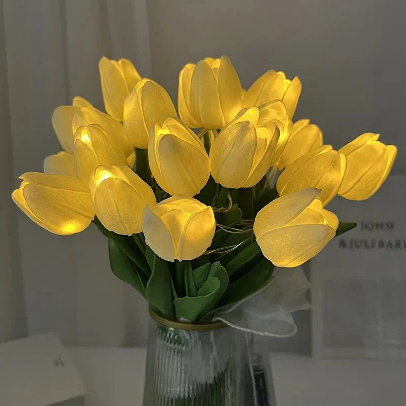 Vivolux | TulipGlow - Tragbare LED Tulpen-Nachtlampe