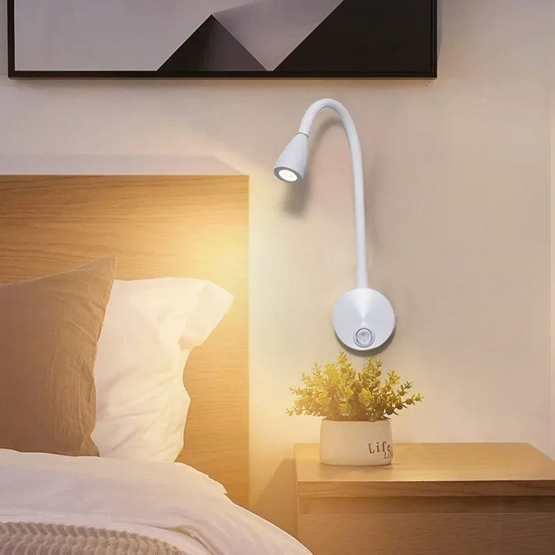 Vivolux | Vielseitige LED-Wandleuchte: Modern, Flexibel, Perfekt zum Lesen im Bett