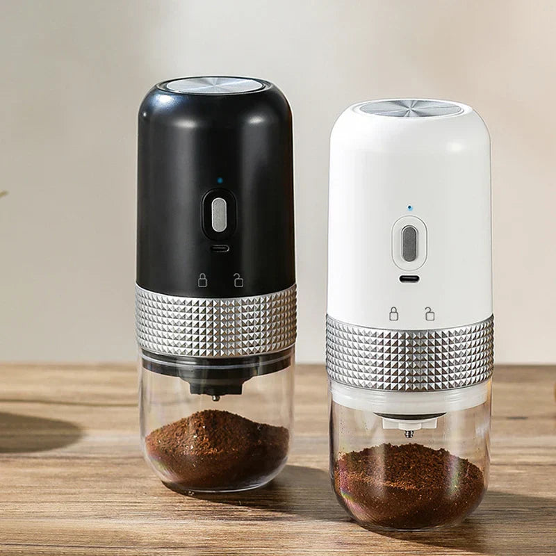 Vivolux | Elektrische Kaffeemühle Typ C USB Ladung Professionelle Keramik Mahlkern Kaffeebohnen Mühle Tragbare Kaffeemaschine Zubehör