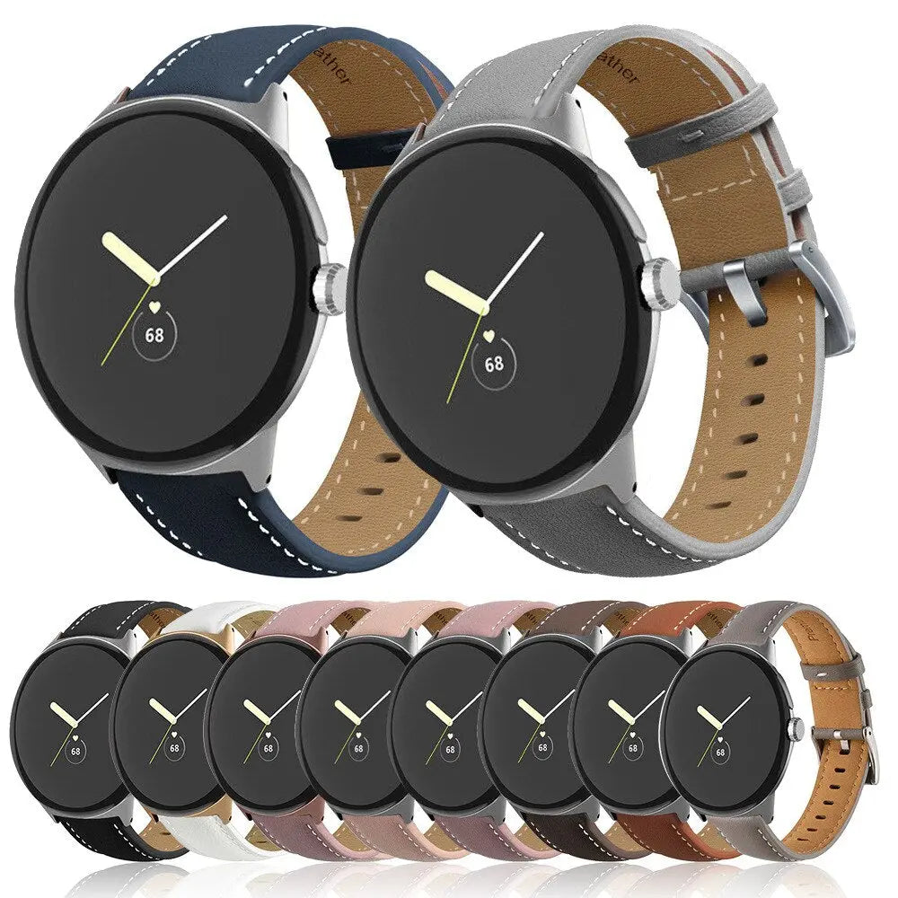 Vivolux | Premium Synthetik Lederarmband für Pixel Watch | Pixel Watch 2