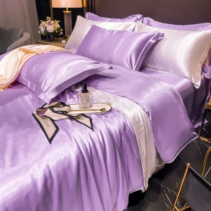 Vivolux | Luxuriöses Seidenbett-Set