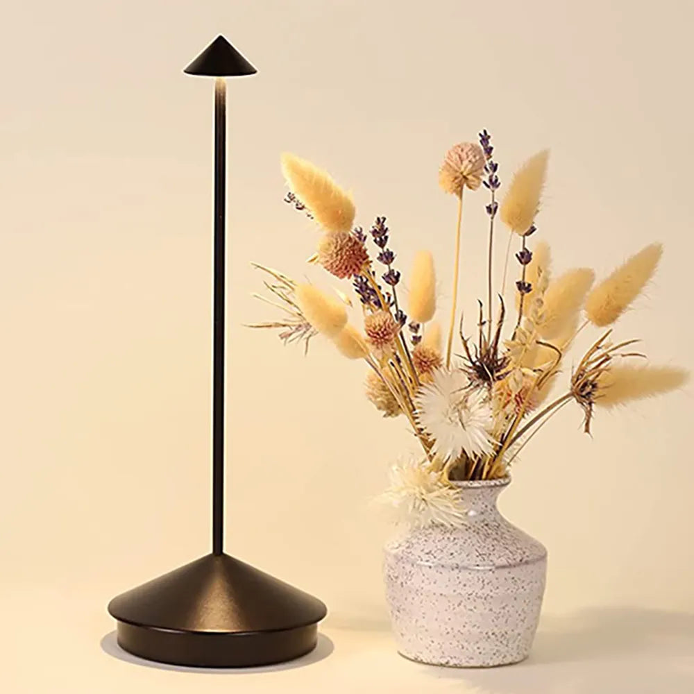 Vivolux | Wiederaufladbare Tischlampe Kreative Esszimmer Touch Led Pina pro Tischlampe Hotel Bar Kaffee Schreibtischlampe Dekorative Schreibtischlampe