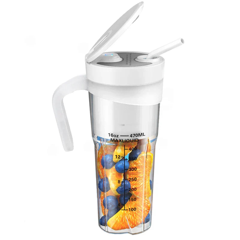 Vivolux | Tragbarer Entsafter - Wiederaufladbarer Mini-Mixer mit 6 scharfen Klingen für Shakes und Smoothies