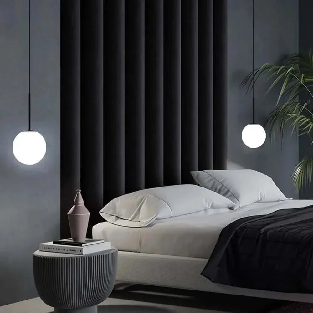 Vivolux | Mid-Century Modern Glas Ball Pendelleuchte
