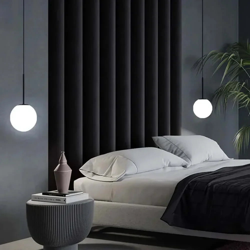 Vivolux | Mid-Century Modern Glas Ball Pendelleuchte