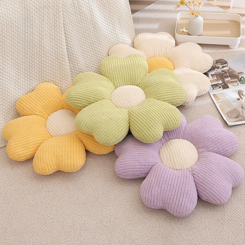 Vivolux | Fluffy Kleeblumen Kissen