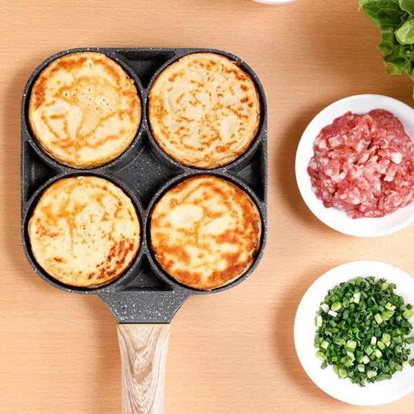 Vivolux | QuickCook - Bratpfanne mit mehr Abschnitten und durchsichtigem Griff