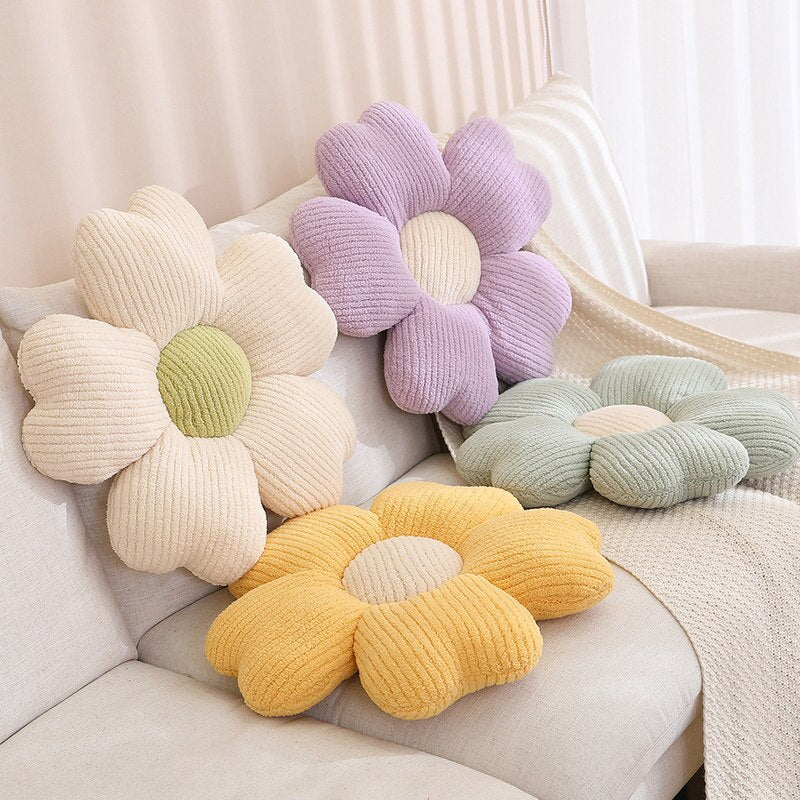 Vivolux | Fluffy Kleeblumen Kissen