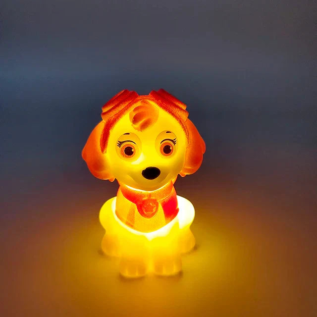 Vivolux | Paw Patrol Nachttischlampe - 3D Tischlampe für Kinder, kreatives Geburtstagsgeschenk