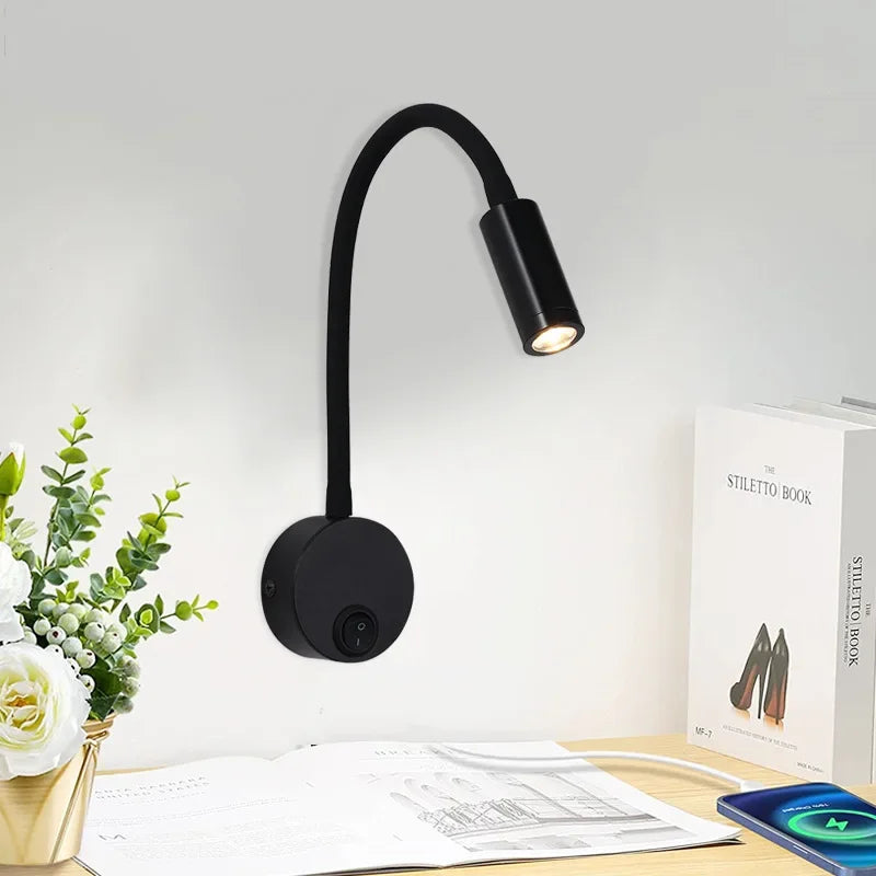 Vivolux | Vielseitige LED-Wandleuchte: Modern, Flexibel, Perfekt zum Lesen im Bett