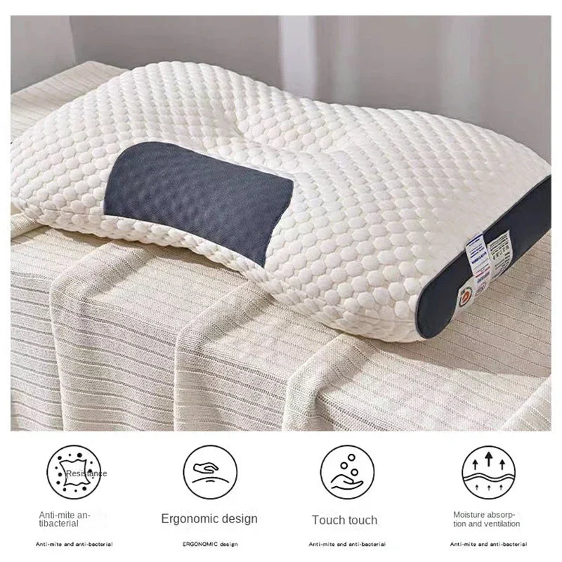 Vivolux | Orthopädisches Nackenkissen mit umgekehrter Traktion für einen Patienten, 48 x 74 cm