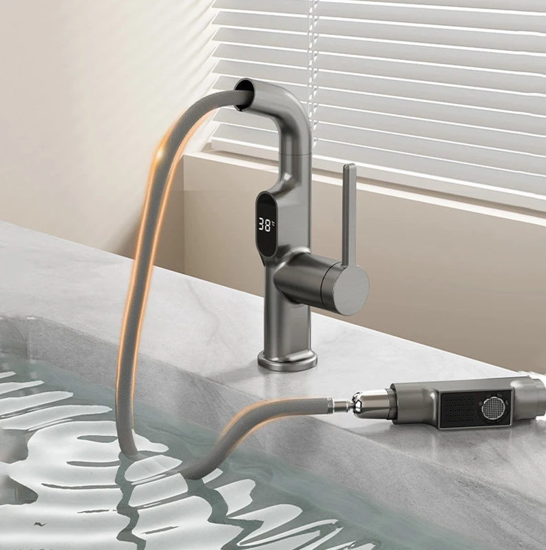 SmartFaucet Pro: Intelligenter Wasserhahn mit Digitalanzeige