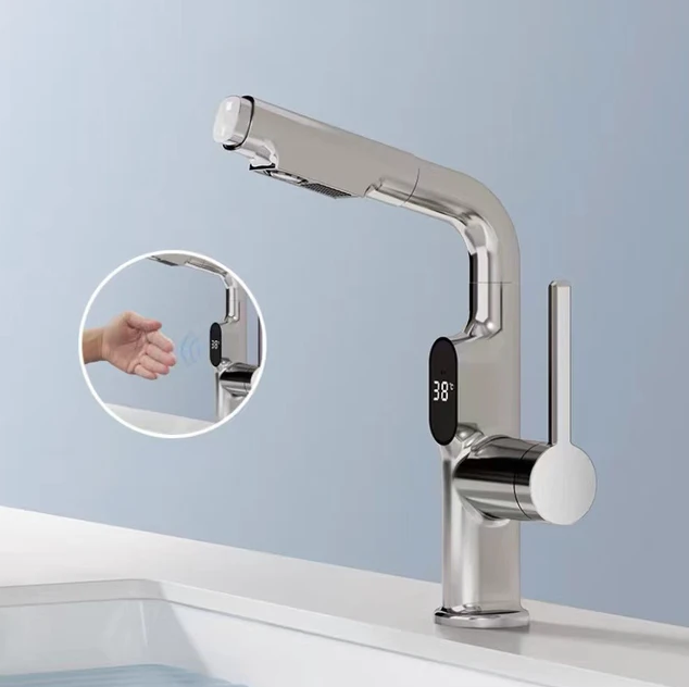 SmartFaucet Pro: Intelligenter Wasserhahn mit Digitalanzeige