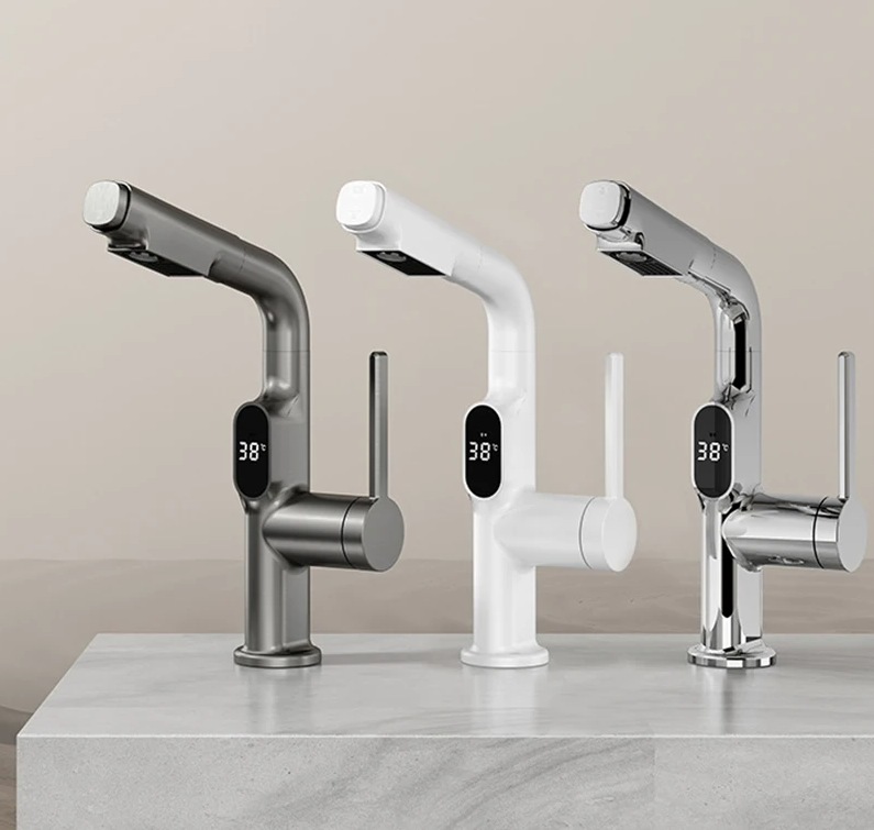 SmartFaucet Pro: Intelligenter Wasserhahn mit Digitalanzeige