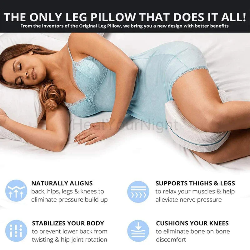 Vivolux | Orthopädisches Memory Foam Beinkissen - ComfortFoam