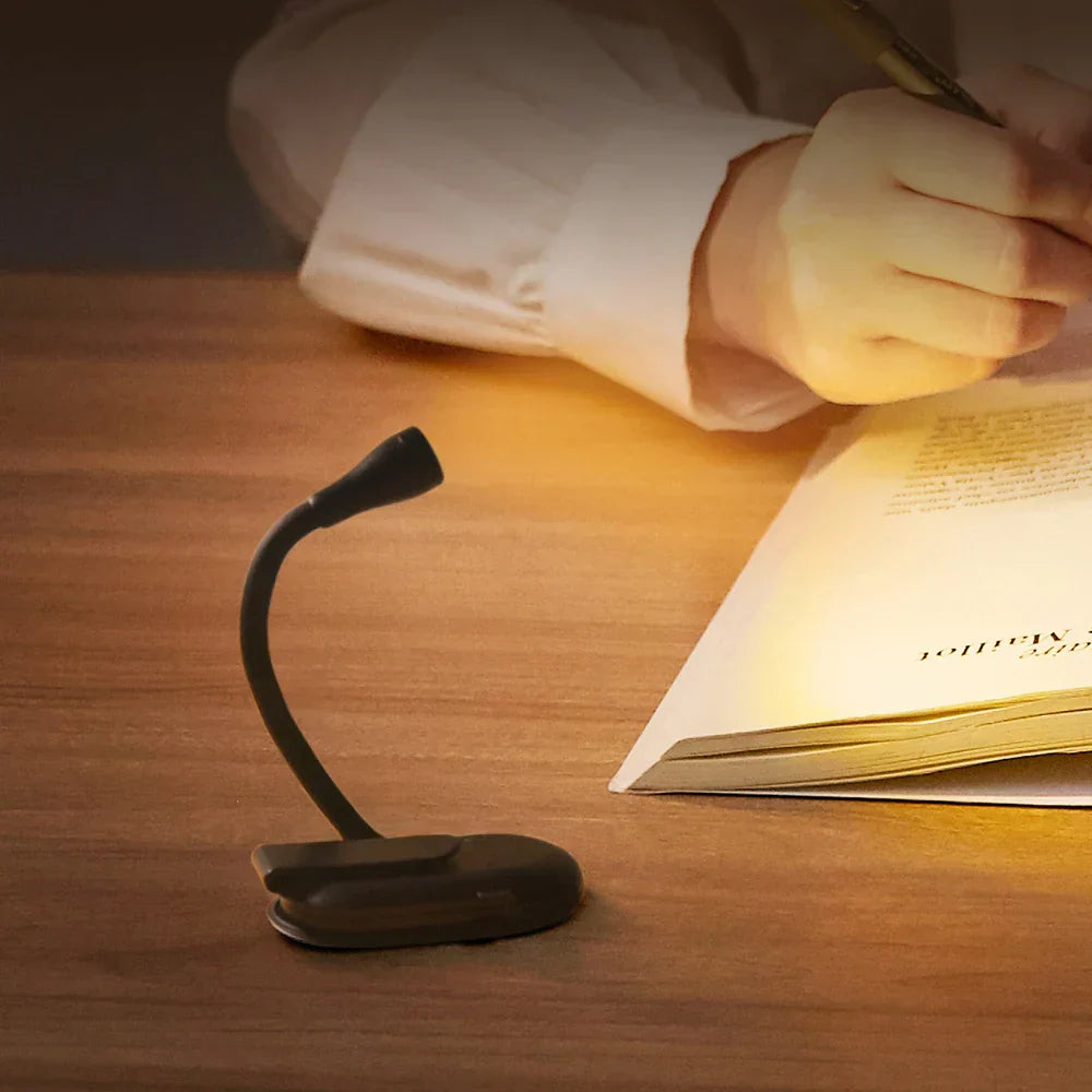 Vivolux | Portable Clip Buchlicht LED Lampe