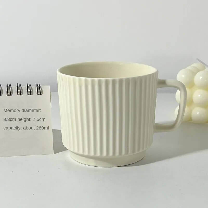 Vivolux | Große Retro Keramiktasse