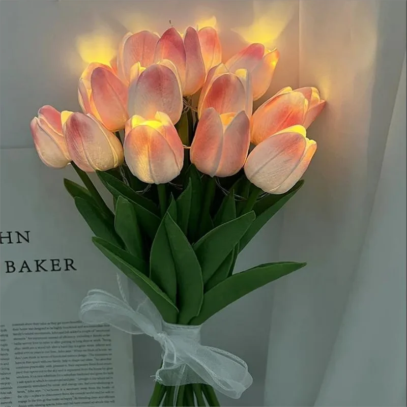 Vivolux | TulipGlow - Tragbare LED Tulpen-Nachtlampe