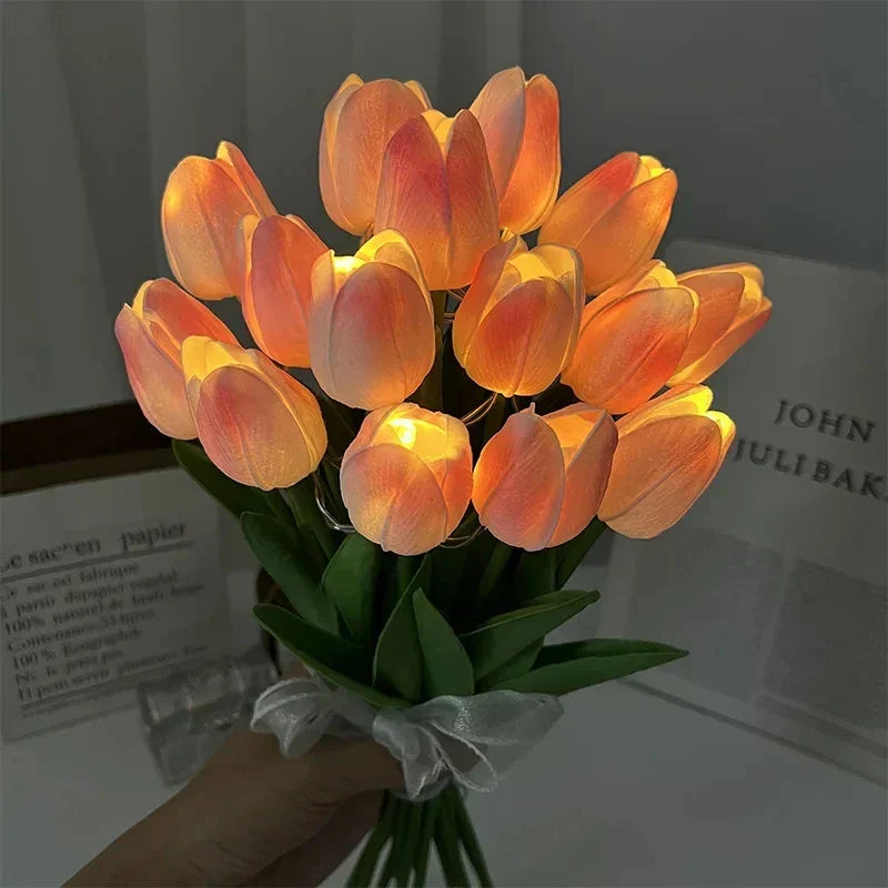 Vivolux | TulipGlow - Tragbare LED Tulpen-Nachtlampe
