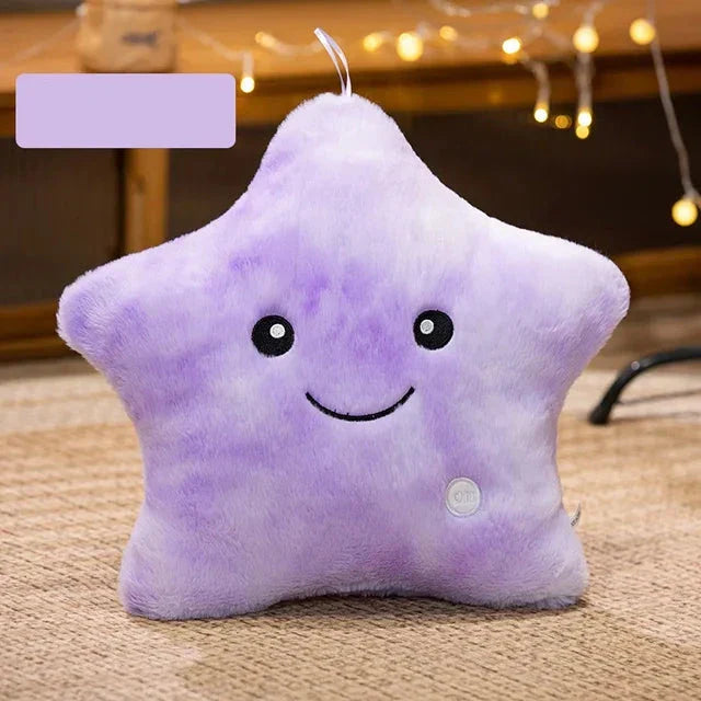 Vivolux | LED Stern Plüschlicht - Weiches Leuchtsternkissenpuppe, Stofftier für Kinder & Wohnkultur, Perfektes Geburtstagsgeschenk