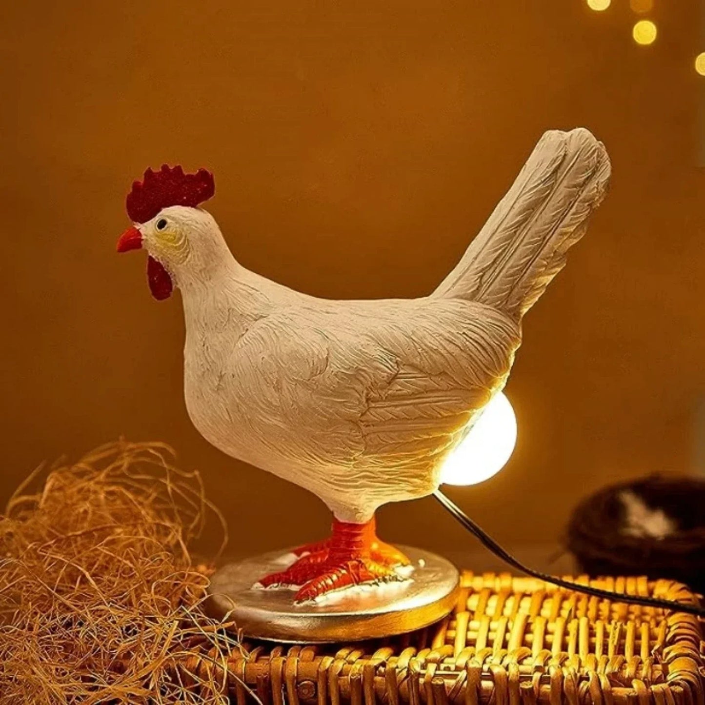 Vivolux | Bauernhaus Huhn Tischlampe