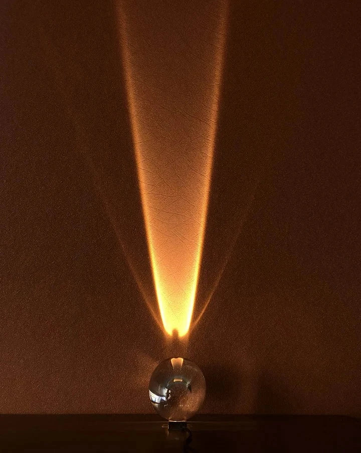 Vivolux | Kristall Sonnenuntergang Himmel Tischlampe