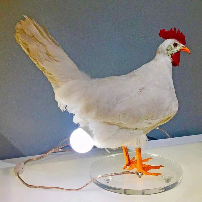 Vivolux | Dekorative Nachtlichter Simuliertes Tier Lustige Osterhausdekoration Party Karneval Hühnerlampe Küken Nachtlicht Ornamente