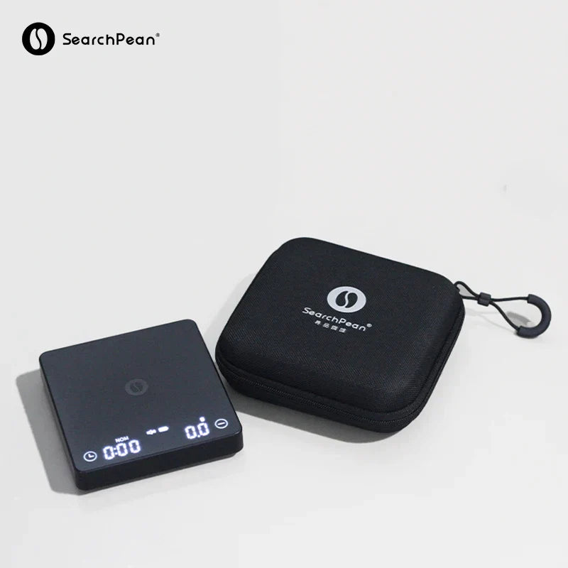 Vivolux | SearchPean Tiny/Tiny2s Espresso-Kaffee-Küchenwaage, Mini-Smart-Timer, USB, 2 kg/0,1 gg/oz/ml, kostenloser Versand, Geschenk für Mann und Frau