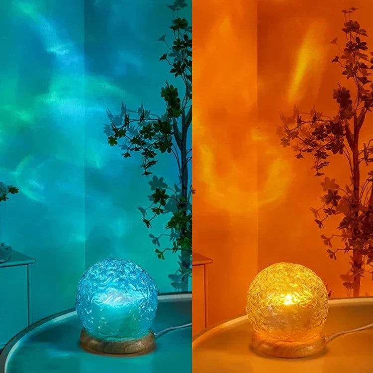 Vivolux | Wasserwellen-Lichtprojektor | LED Lampe | Stimmungsvolle Beleuchtung für Zuhause