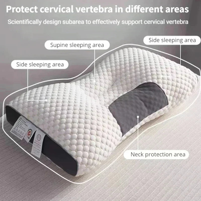 Vivolux | Orthopädisches Nackenkissen mit umgekehrter Traktion für einen Patienten, 48 x 74 cm