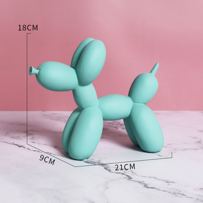 Vivolux | Luxuriöse Wohnkultur, Ballonhund Deko, Büroschreibtisch Zubehör, Tier Deko, moderne beliebte Kunst, nordische Statuen