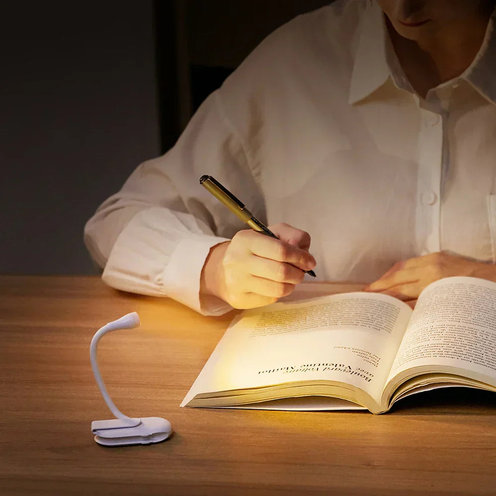 Vivolux | Portable Clip Buchlicht LED Lampe