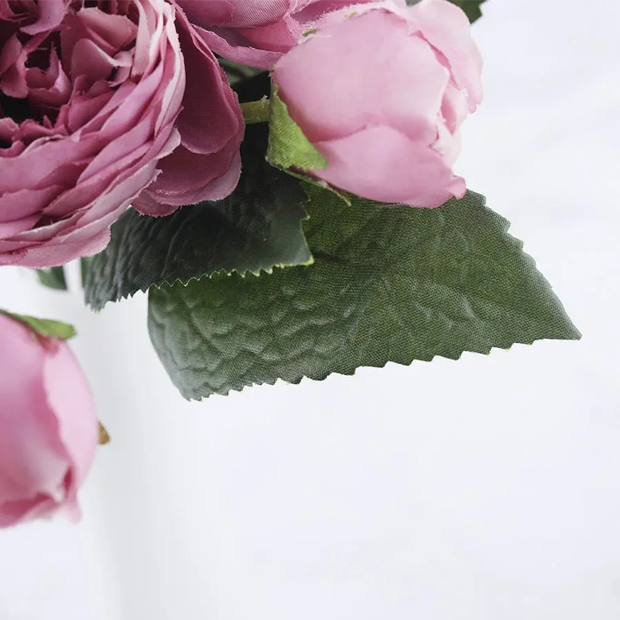 Vivolux | Seidige Rose Gypsophila Strauß