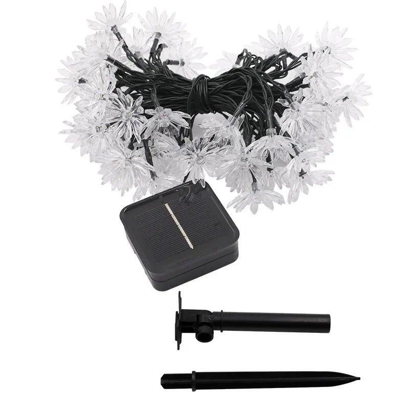 Vivolux | Pfirsichblüten Lichterkette