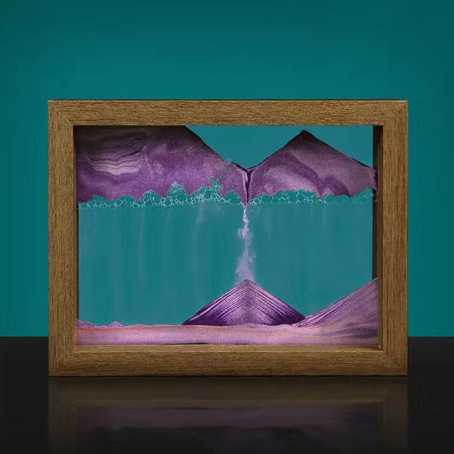 Vivolux | Massivholz 3D rotierende Sandmalerei
