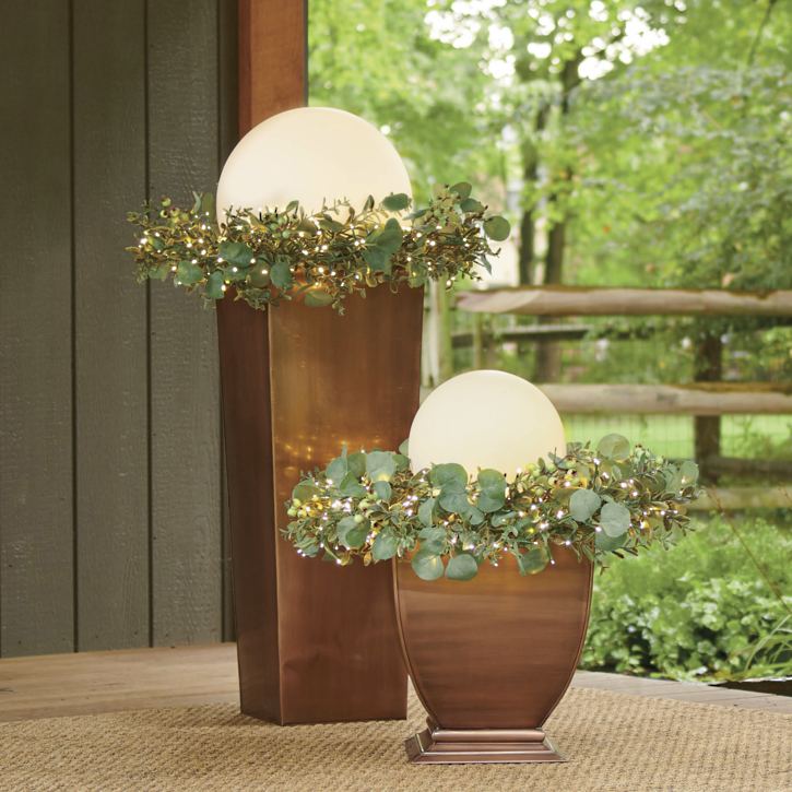 Vivolux | Wetterfestes Kugelförmiges LED Gartenlicht mit 16 Farben und Fernbedienung - Perfekt für Garten, Veranda & Party