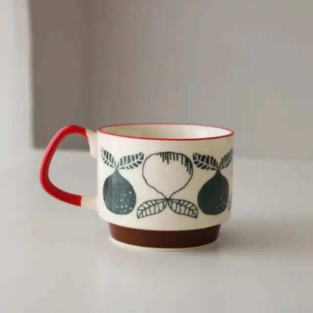 Hervorragende Retro-Kaffeetassen aus Keramik – in 8 verschiedenen Mustern erhältlich