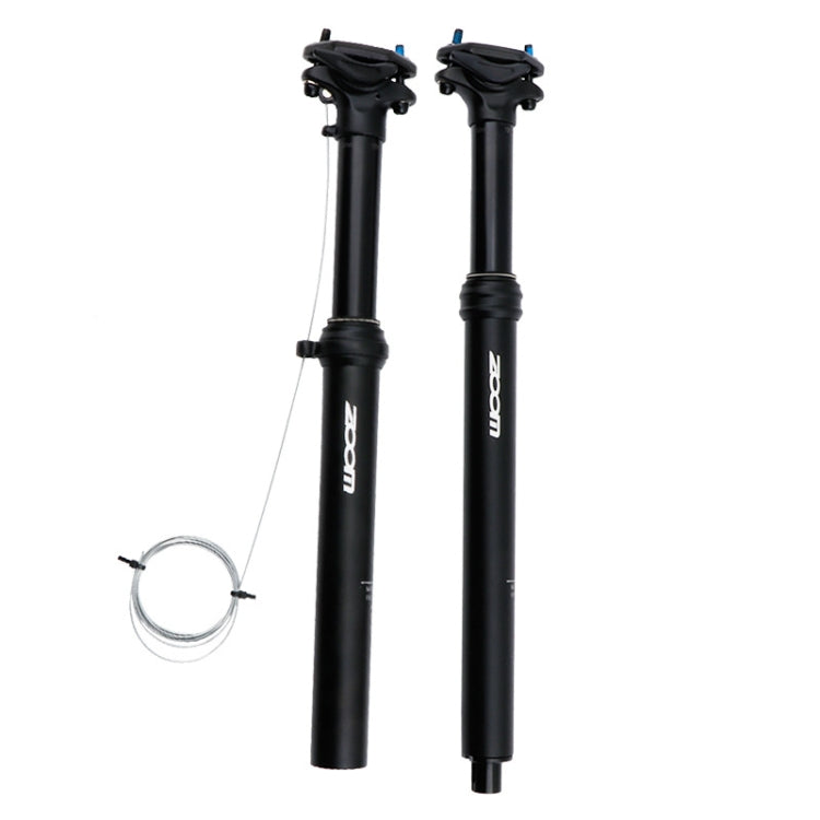 Vivolux | ZOOM Fahrrad Drahtgesteuertes Hydraulik Hebesattelrohr Mountainbike Sattelstütze, Größe:30.9mm, Spezifikation:400mm Interne Verlegung
