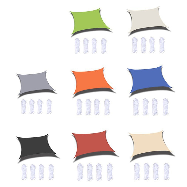 Vivolux | Outdoor Garten Sonnensegel wasserdicht Anti-UV Markise, Größe: 2,5m x 2,5m (Grau)